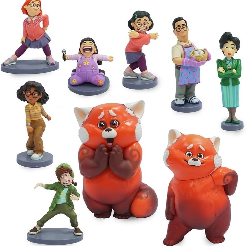 Disney Pixar Turning Red Deluxe Figure Play Set